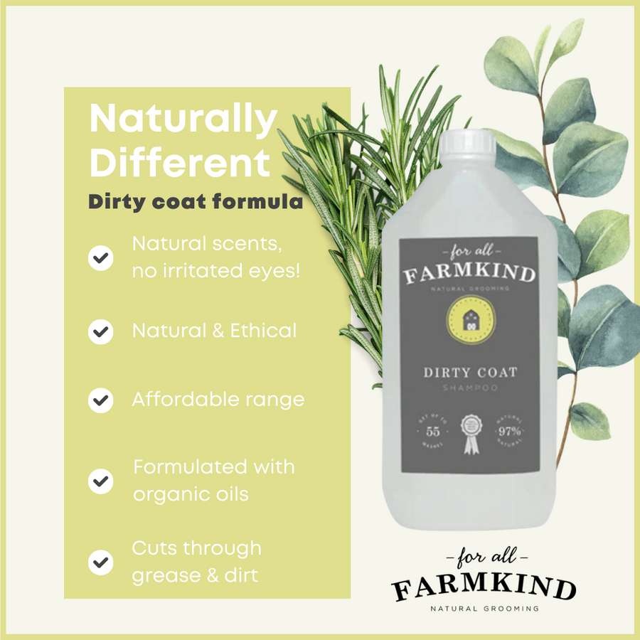 For All FarmKind Dirty coat shampoo TRADE