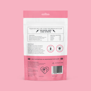 Salmon & Cod Natural treats (10 x 100g)