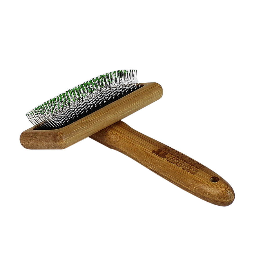 Bamboo Groom Soft Slicker Brush - TRADE