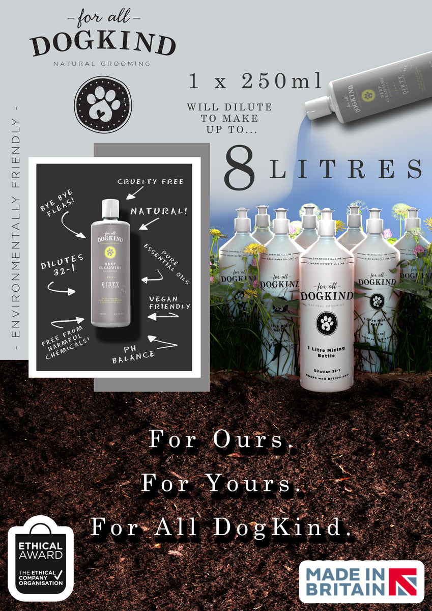 1 Litre Shampoo Mixing Bottle For All DogKind